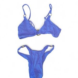 Vibrant Blue Bikini Set